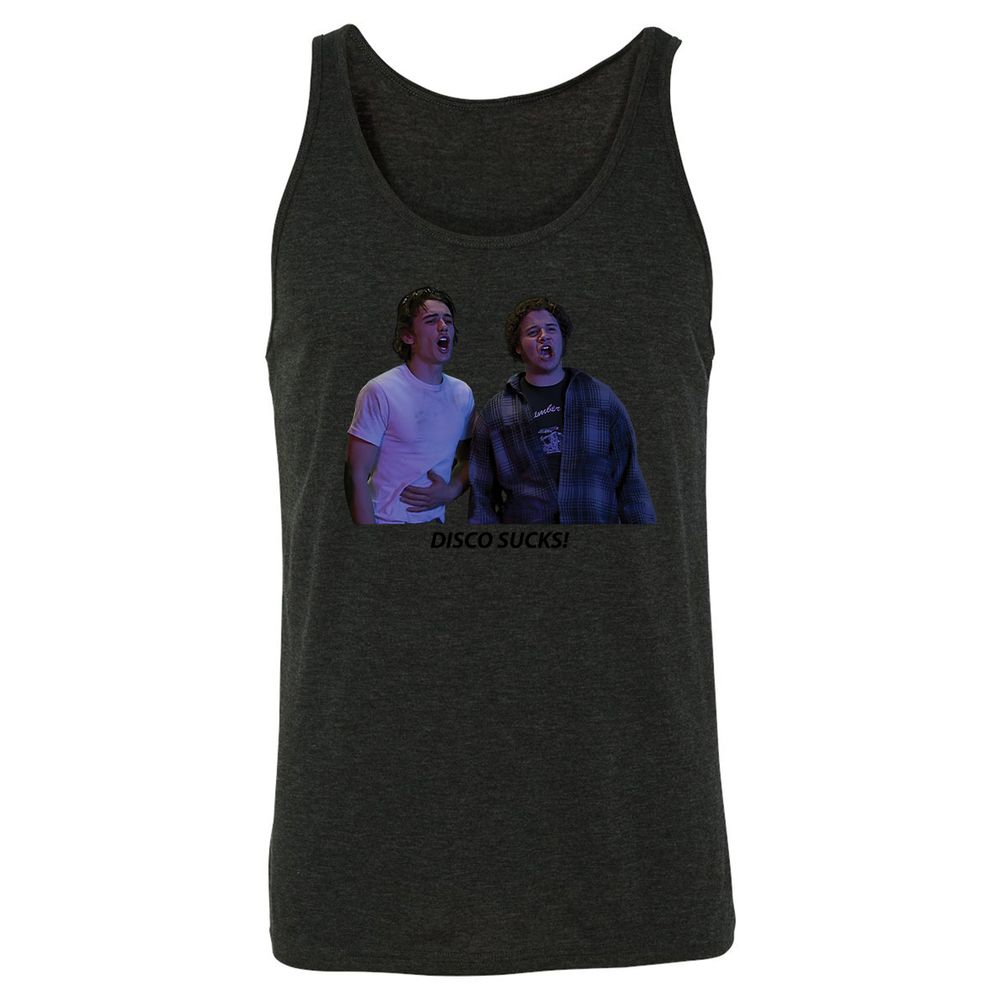 Unisex Jersey Tank - 4SMHW1GY - Charcoal Black Triblend - 5
