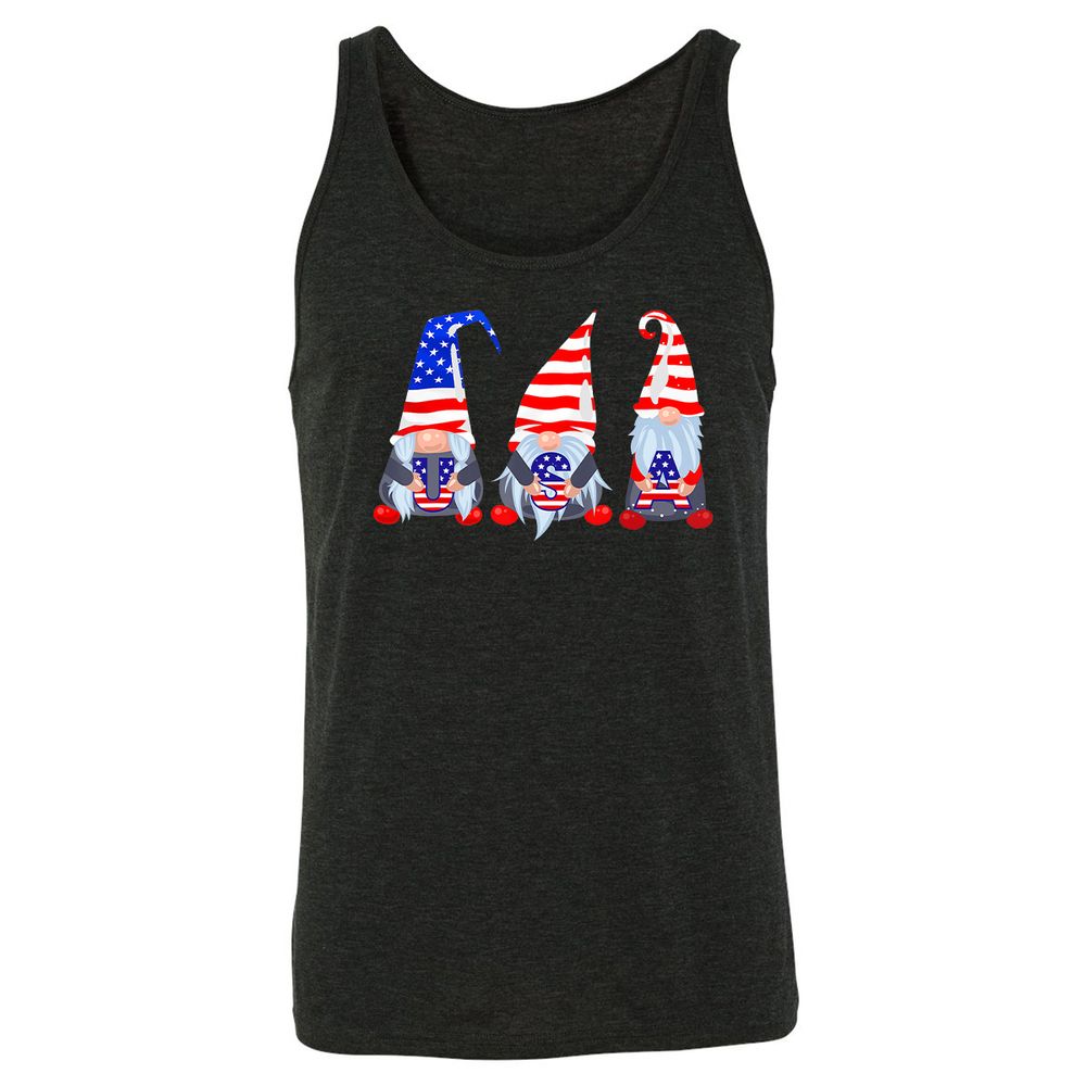 Unisex Jersey Tank - J9P4TQNQ - Charcoal Black Triblend - 5