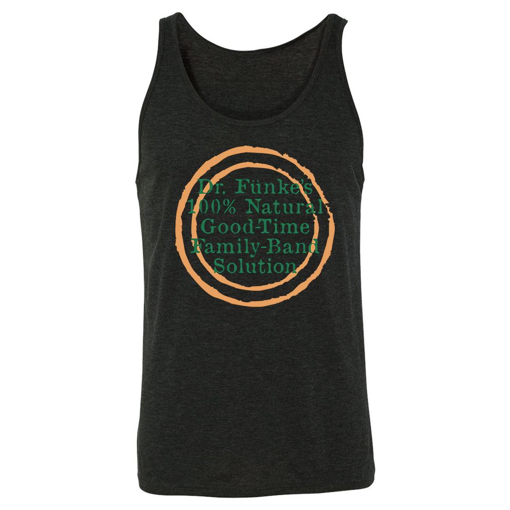 Unisex Jersey Tank - DK4H6MV1 - Charcoal Black Triblend - 5