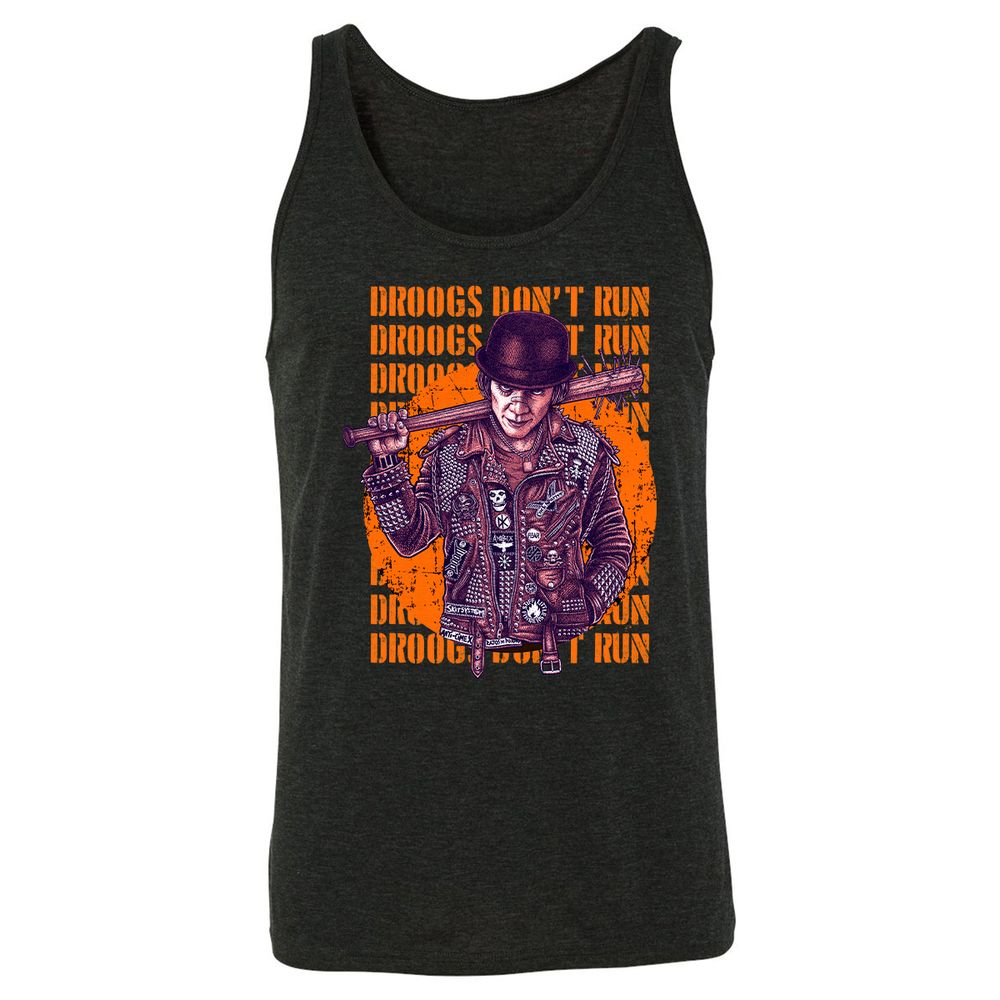Unisex Jersey Tank - ZVEDW58J - Charcoal Black Triblend - 5