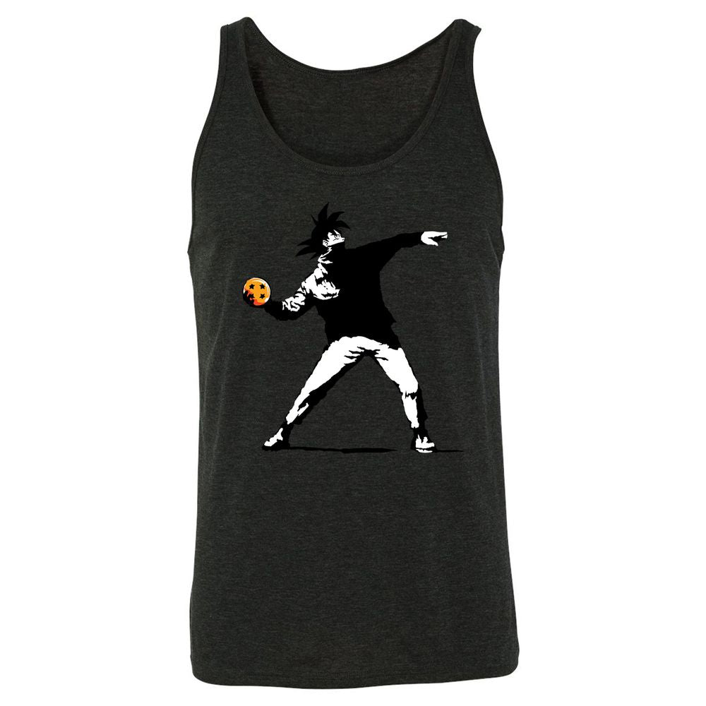 Unisex Jersey Tank - ETCPXRZL - Charcoal Black Triblend - 5