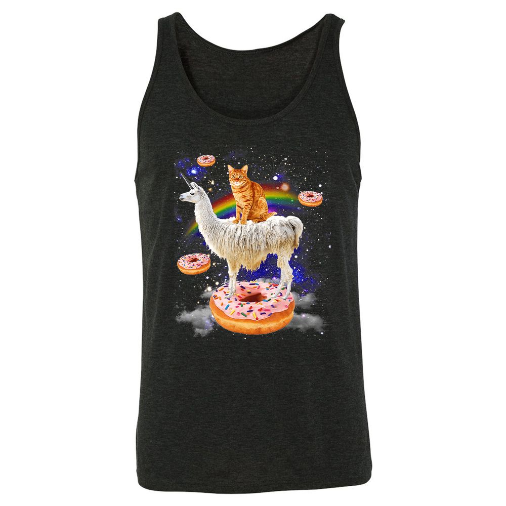 Unisex Jersey Tank - UWG6T22V - Charcoal Black Triblend - 5