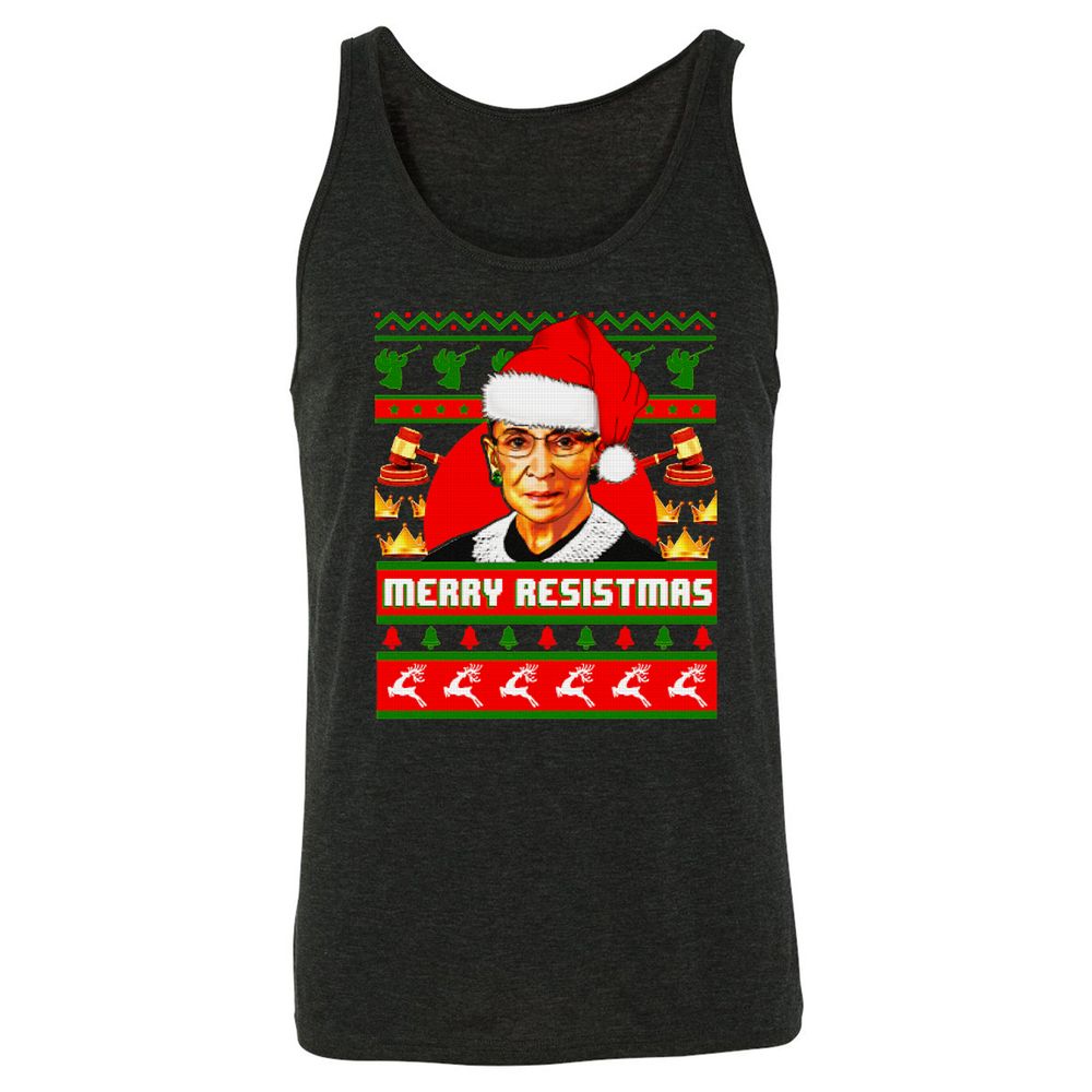 Unisex Jersey Tank - VTAYW78M - Charcoal Black Triblend - 5