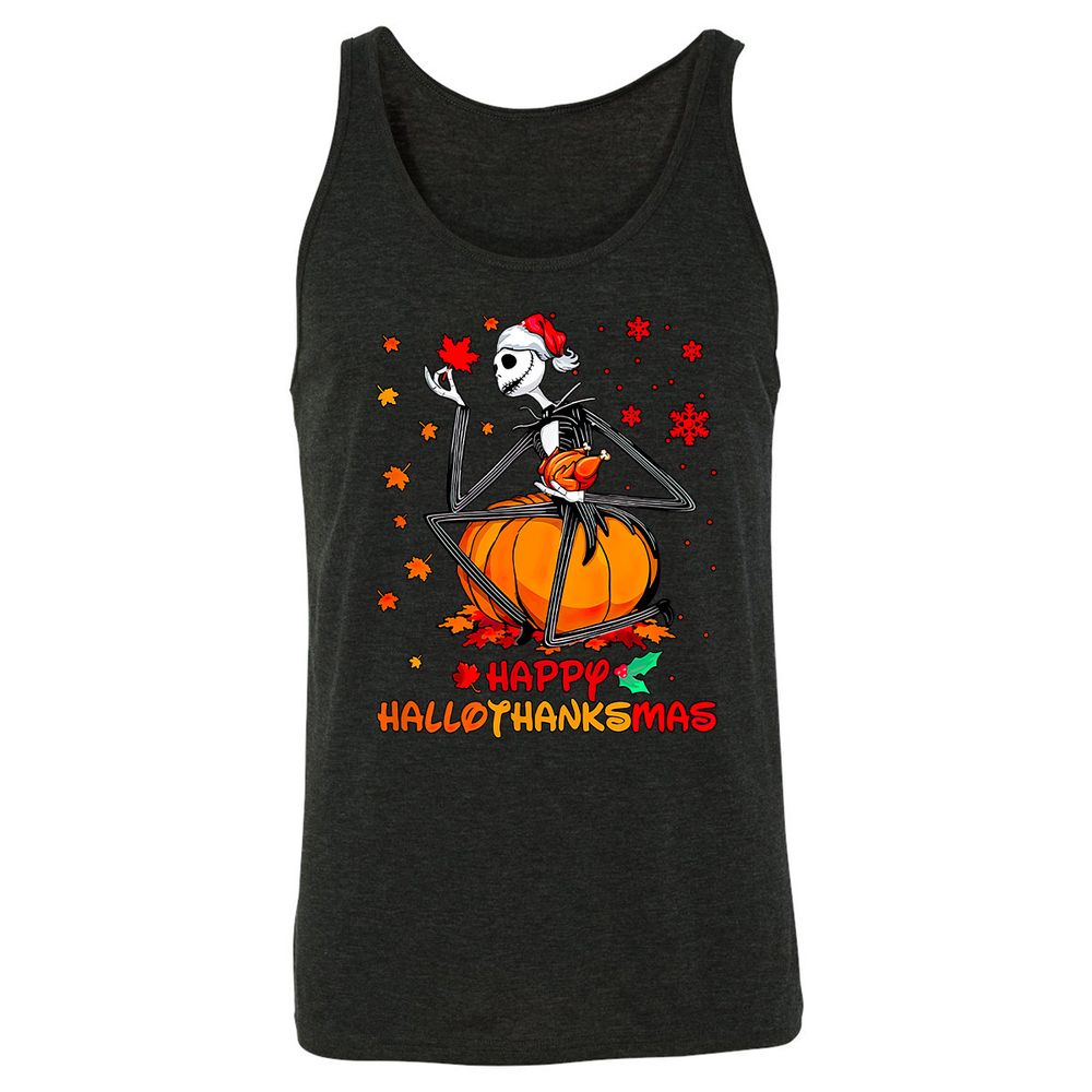 Unisex Jersey Tank - 176G3LWF - Charcoal Black Triblend - 5