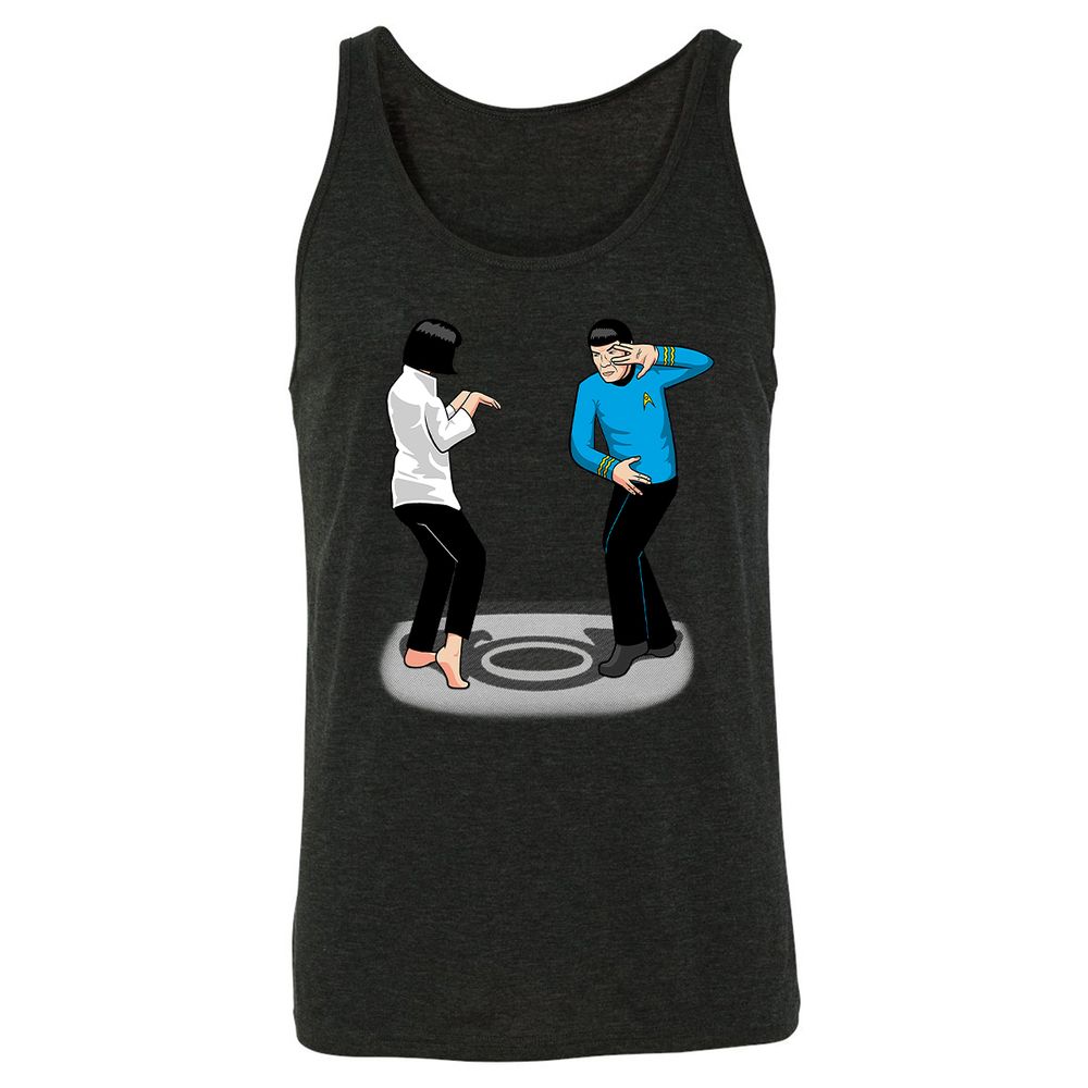 Unisex Jersey Tank - THV4USNG - Charcoal Black Triblend - 5