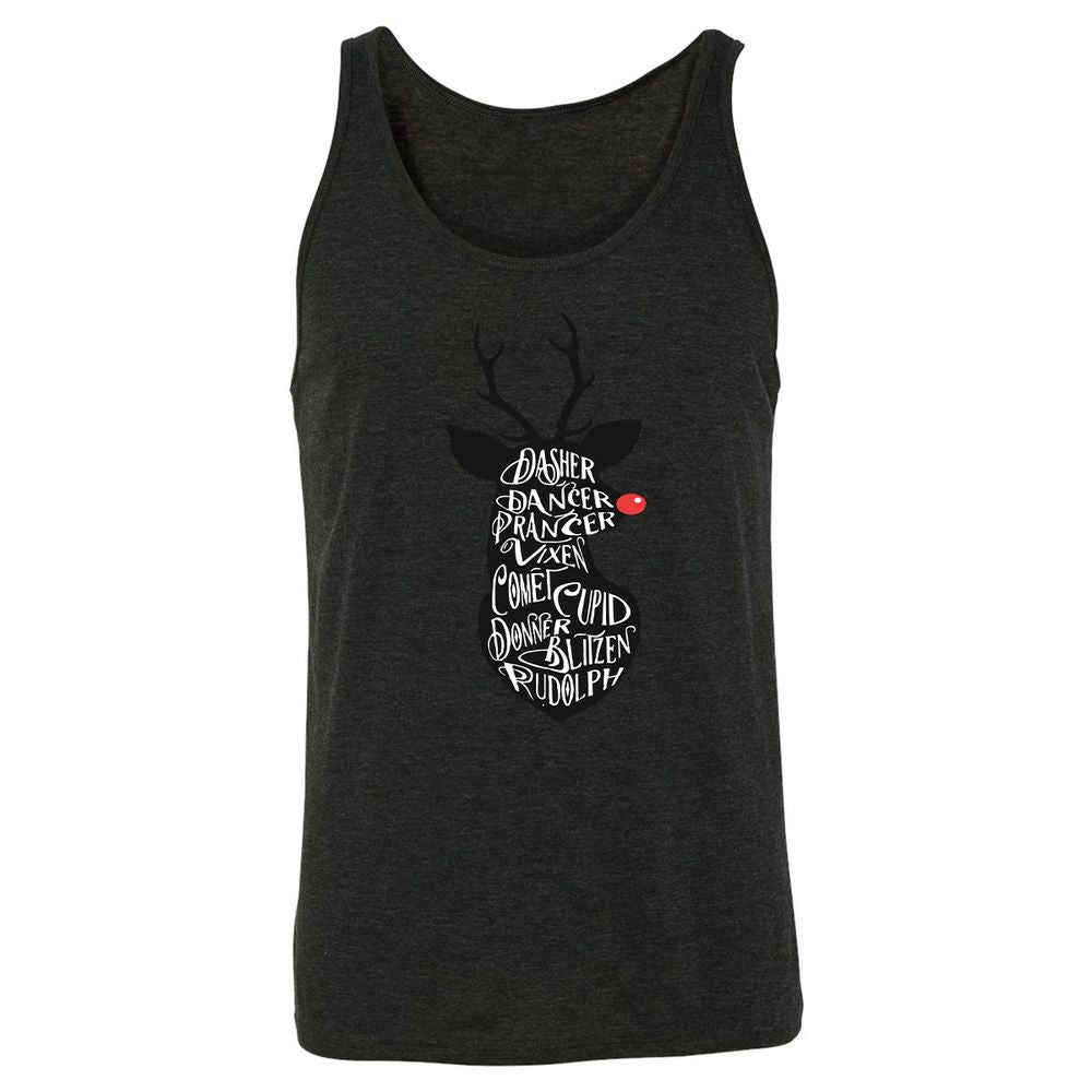 Unisex Jersey Tank - 6G5N26KJ - Charcoal Black Triblend - 5