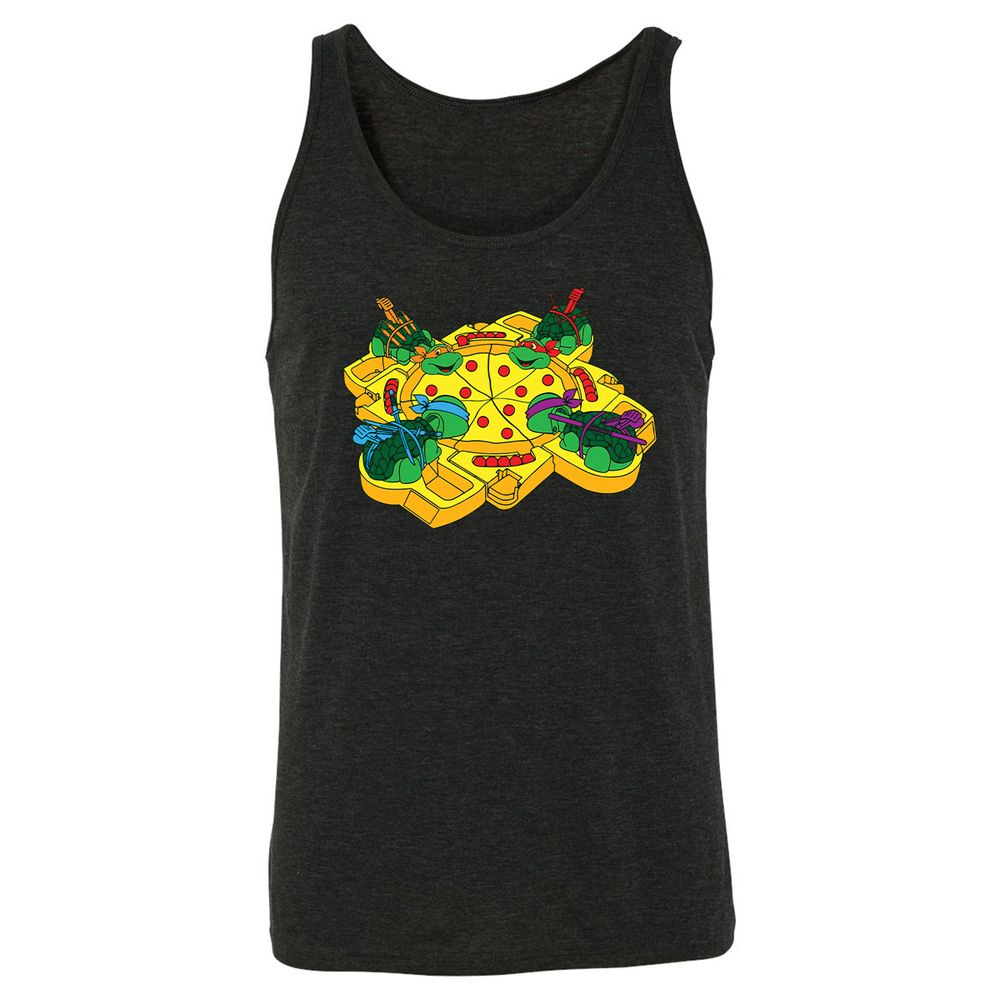 Unisex Jersey Tank - 92FV21NH - Charcoal Black Triblend - 5