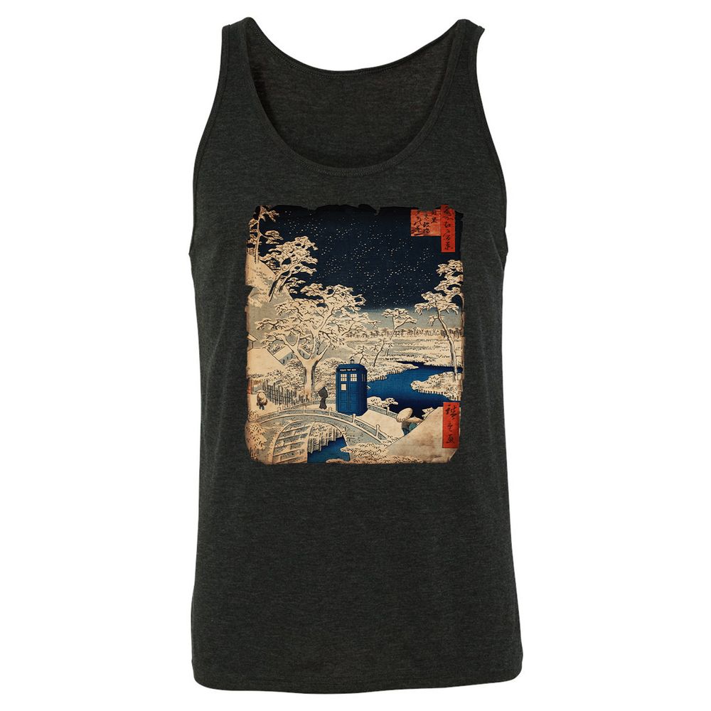 Unisex Jersey Tank - VEQAS1DR - Charcoal Black Triblend - 5