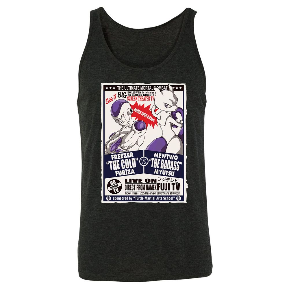 Unisex Jersey Tank - 87JB9BF5 - Charcoal Black Triblend - 5