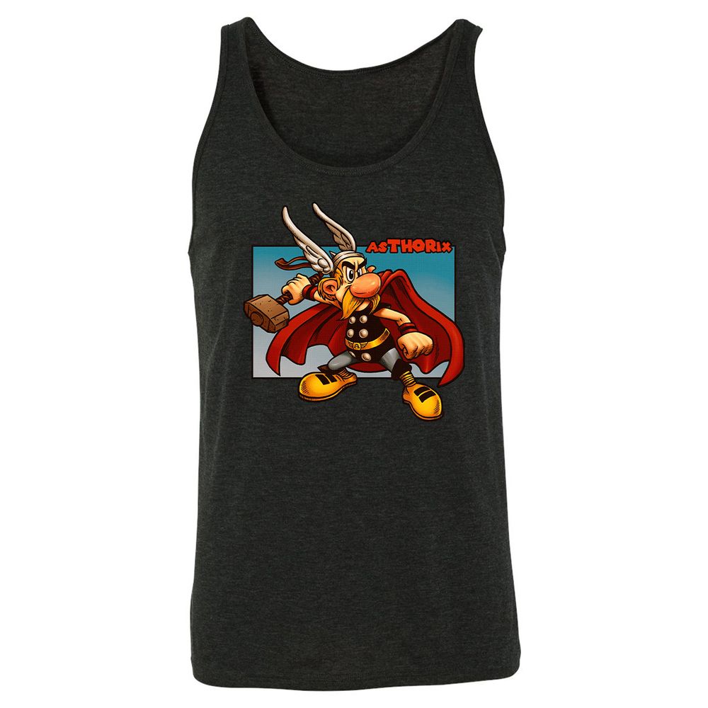 Unisex Jersey Tank - ZDKS6EM1 - Charcoal Black Triblend - 5