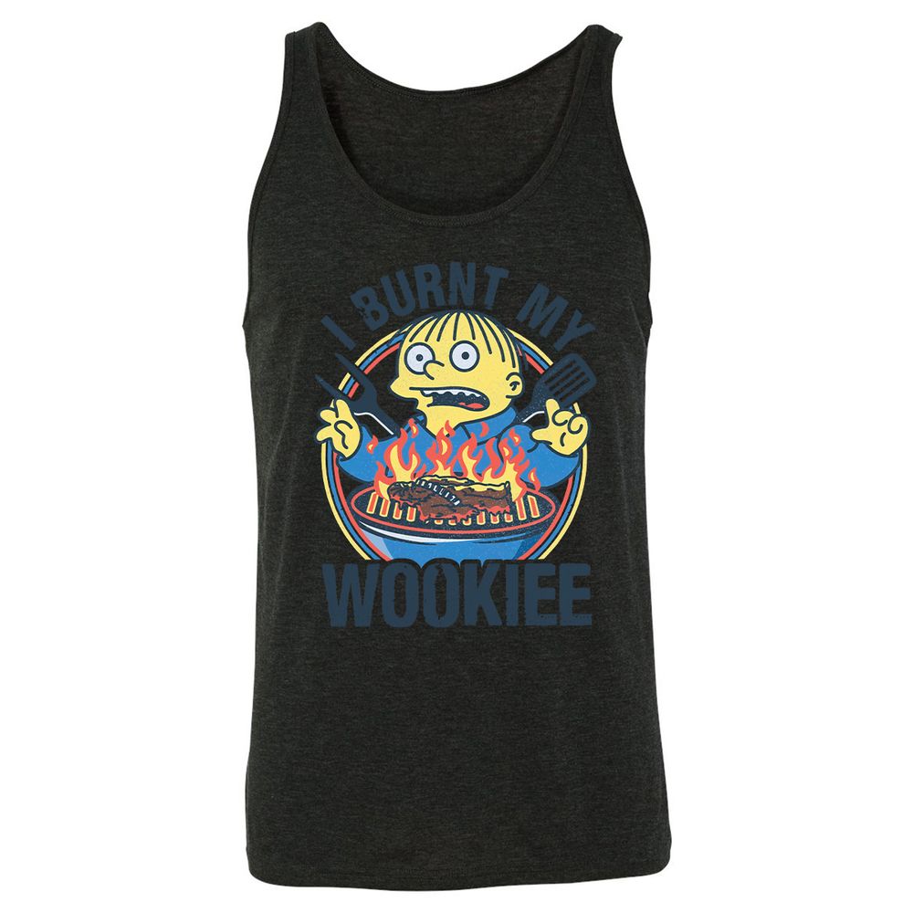 Unisex Jersey Tank - 73K7V5DH - Charcoal Black Triblend - 5