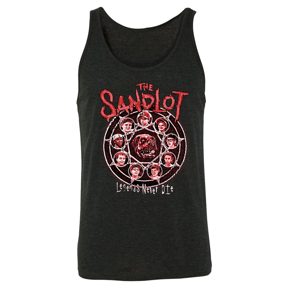 Unisex Jersey Tank - DJSHL549 - Charcoal Black Triblend - 5