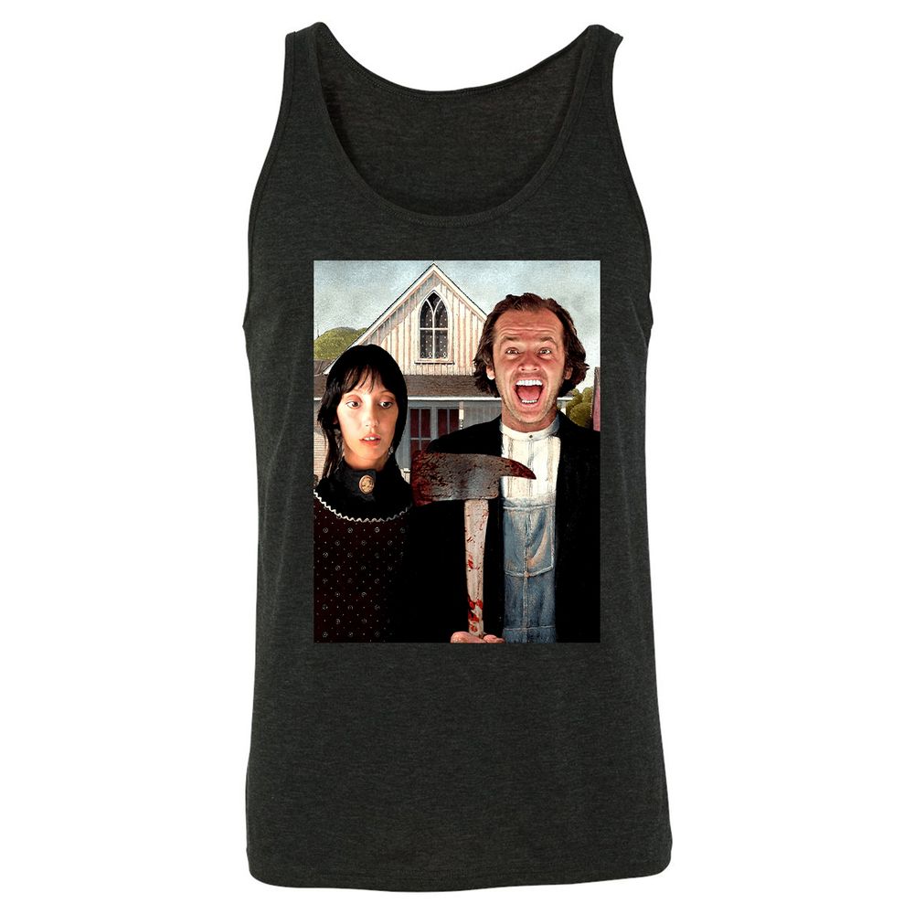 Unisex Jersey Tank - X28HWX66 - Charcoal Black Triblend - 5