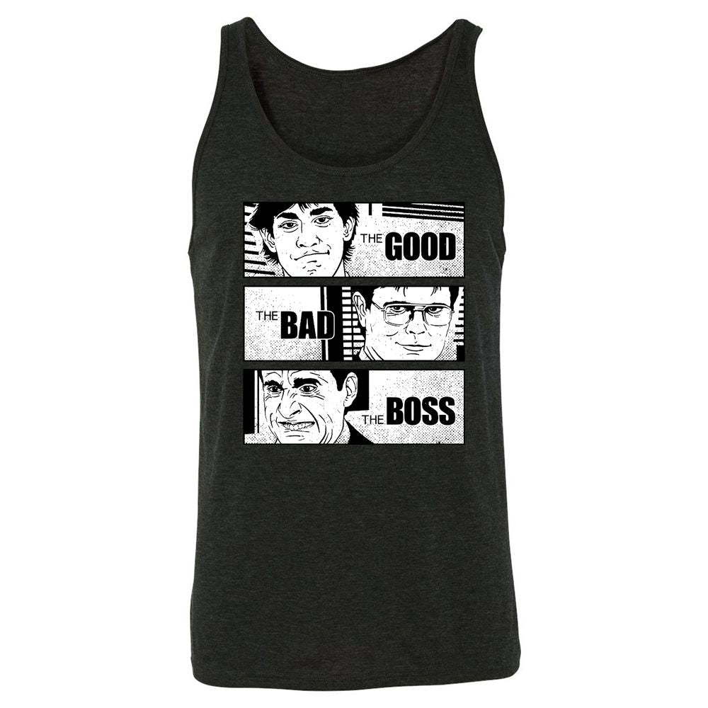 Unisex Jersey Tank - W9J6ZK8G - Charcoal Black Triblend - 5