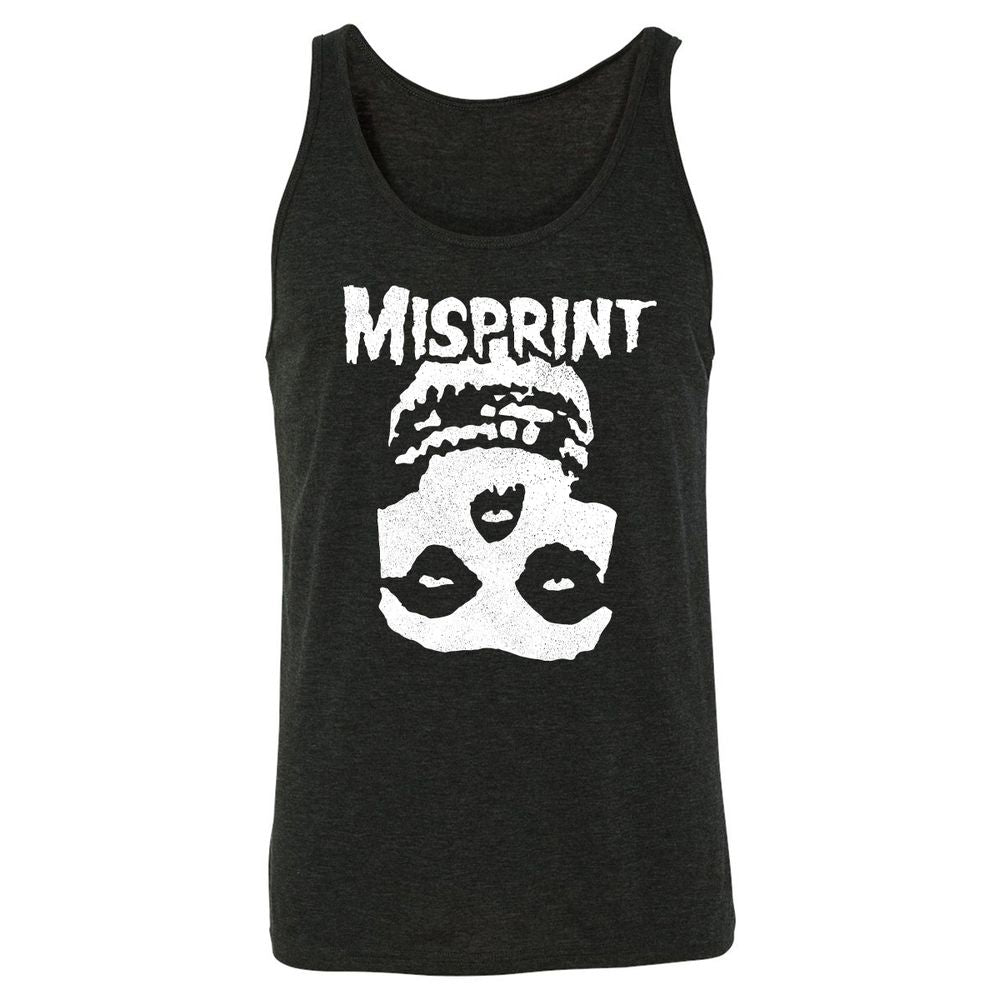 Unisex Jersey Tank - LE8DM44Z - Charcoal Black Triblend - 5