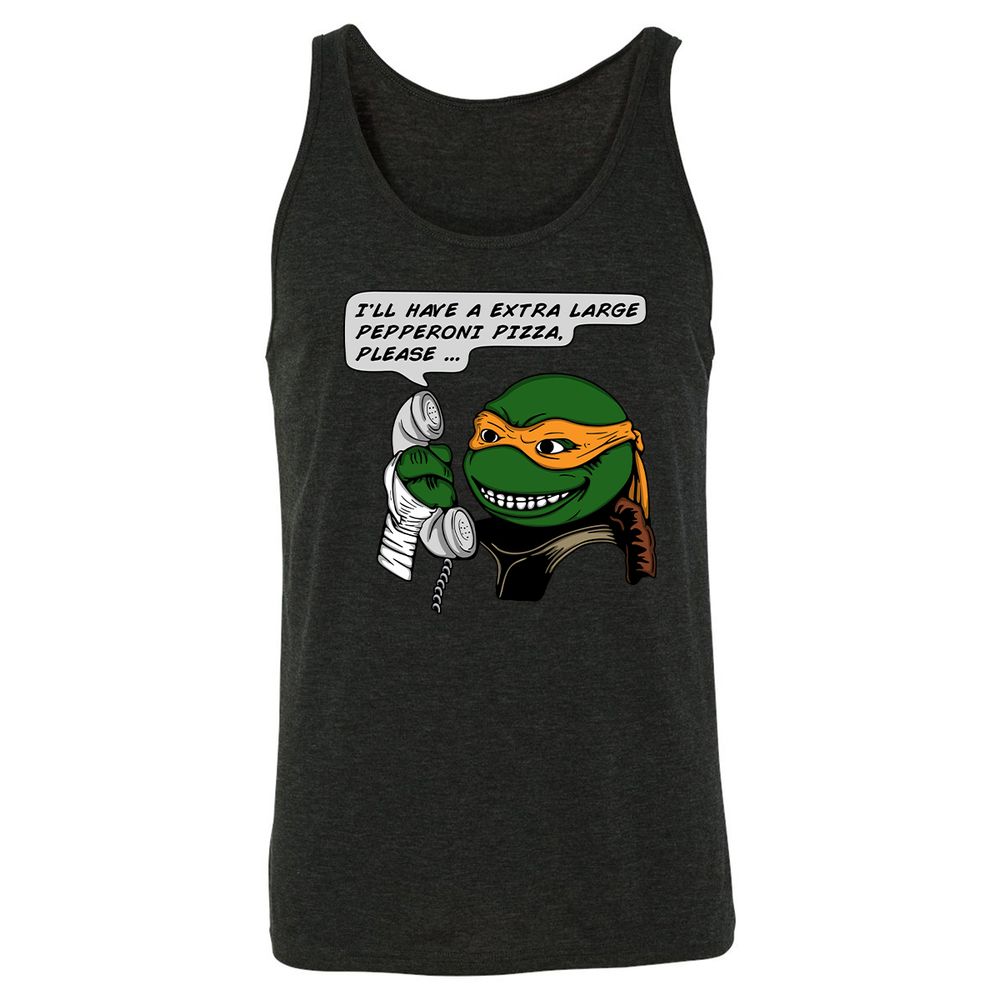 Unisex Jersey Tank - U7E8DG6S - Charcoal Black Triblend - 5