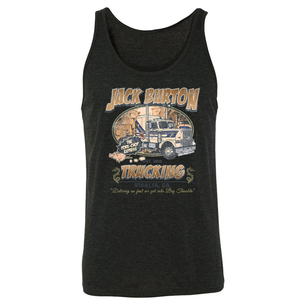 Big Trouble Trucking Company - Charcoal Black Triblend - 5