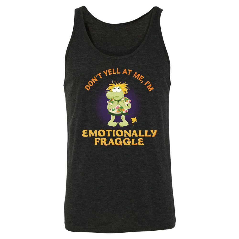 Unisex Jersey Tank - YL4AV9LW - Charcoal Black Triblend - 5