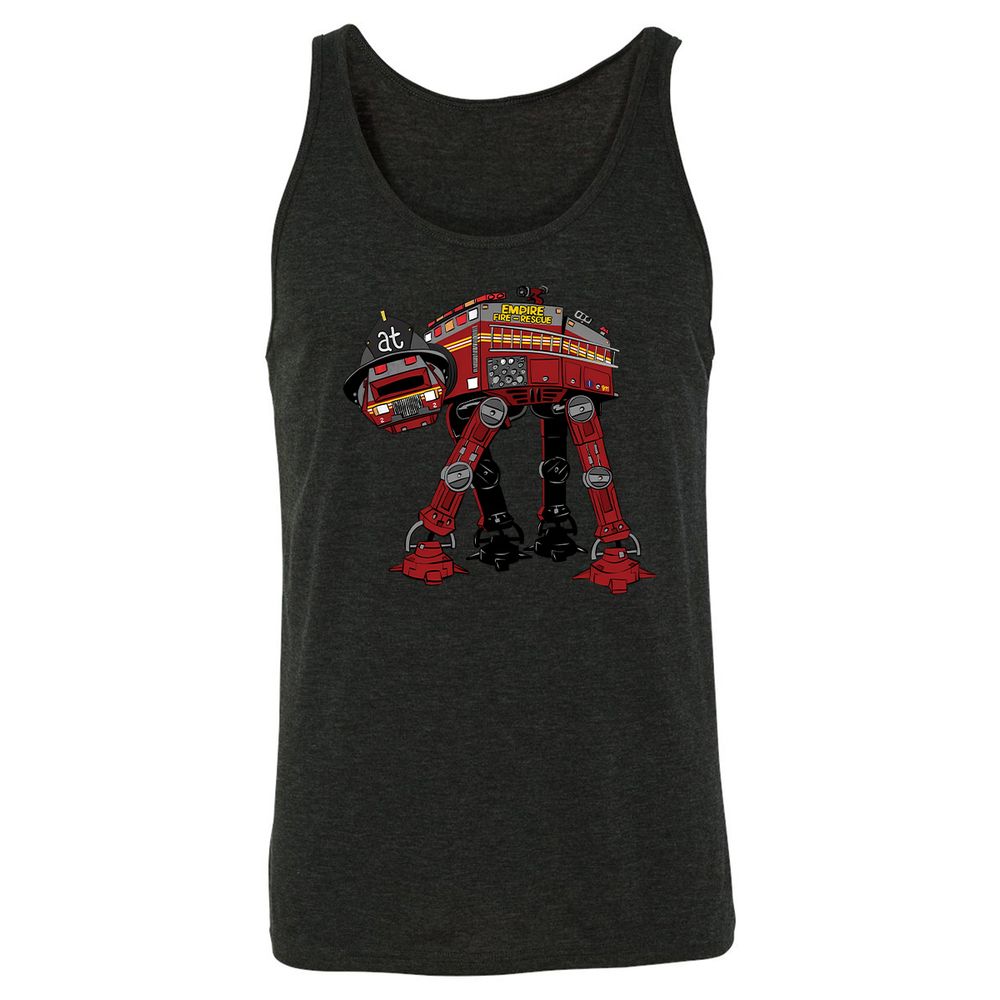 At-At Fire Truck - Charcoal Black Triblend - 5