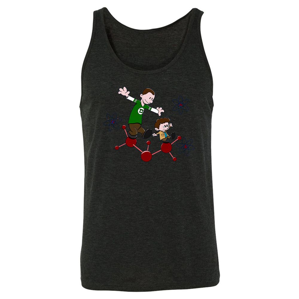 Unisex Jersey Tank - VUNWRP84 - Charcoal Black Triblend - 5