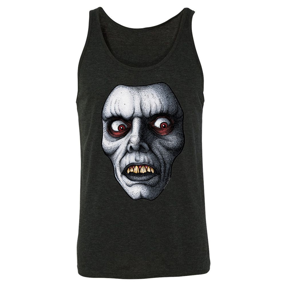 Unisex Jersey Tank - 4U99T3HH - Charcoal Black Triblend - 5