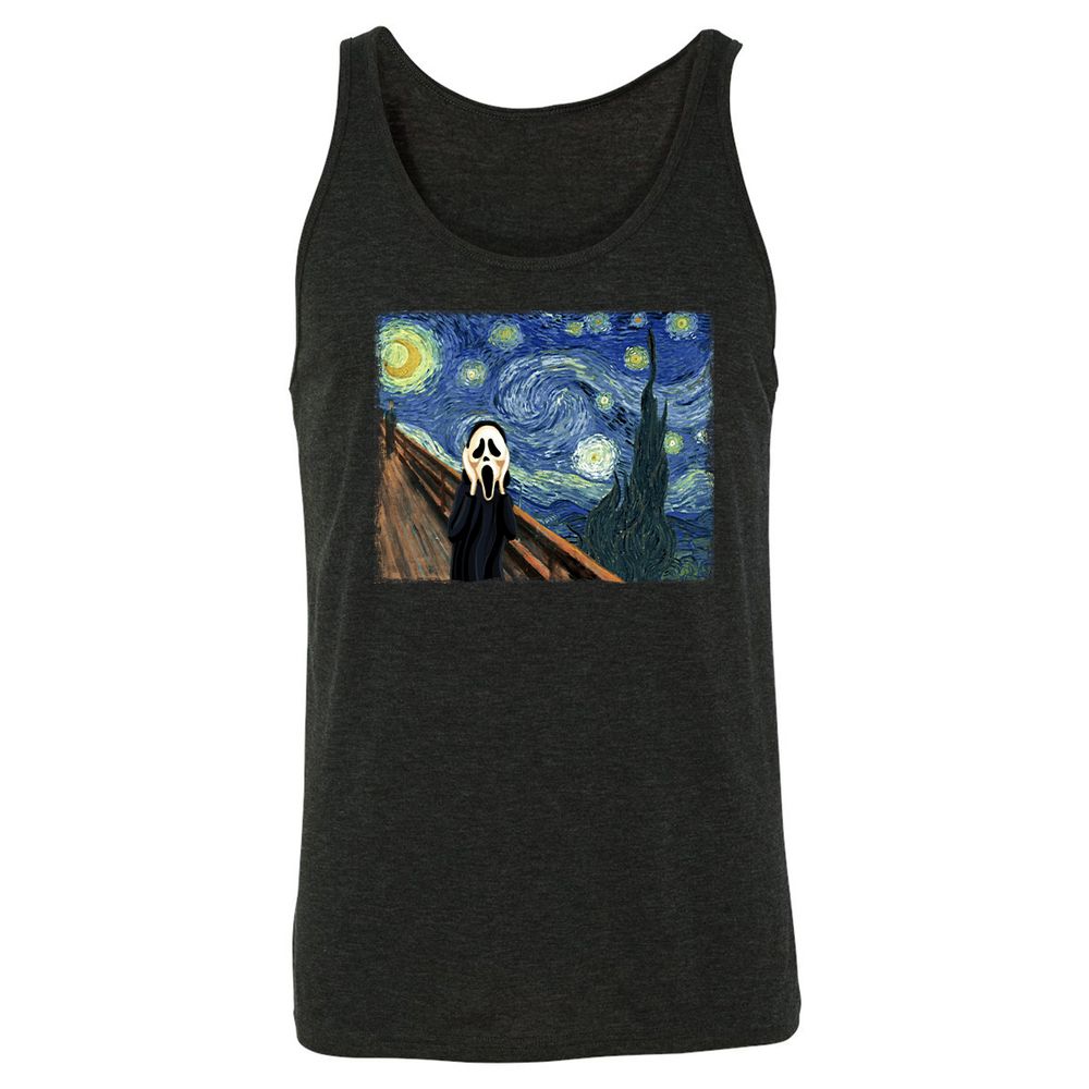 Unisex Jersey Tank - S8DZFVZ9 - Charcoal Black Triblend - 5