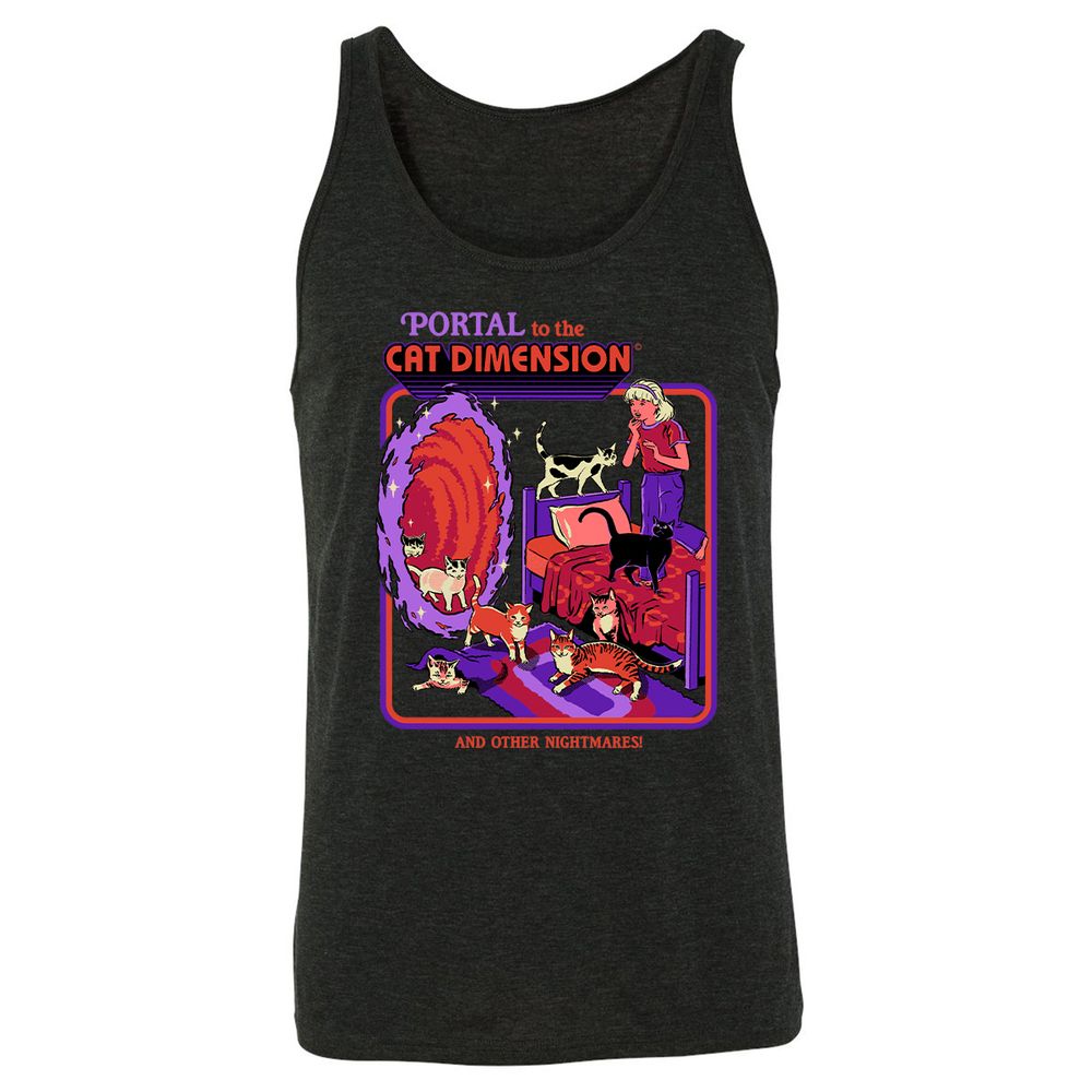 Unisex Jersey Tank - NN2FRX9F - Charcoal Black Triblend - 5