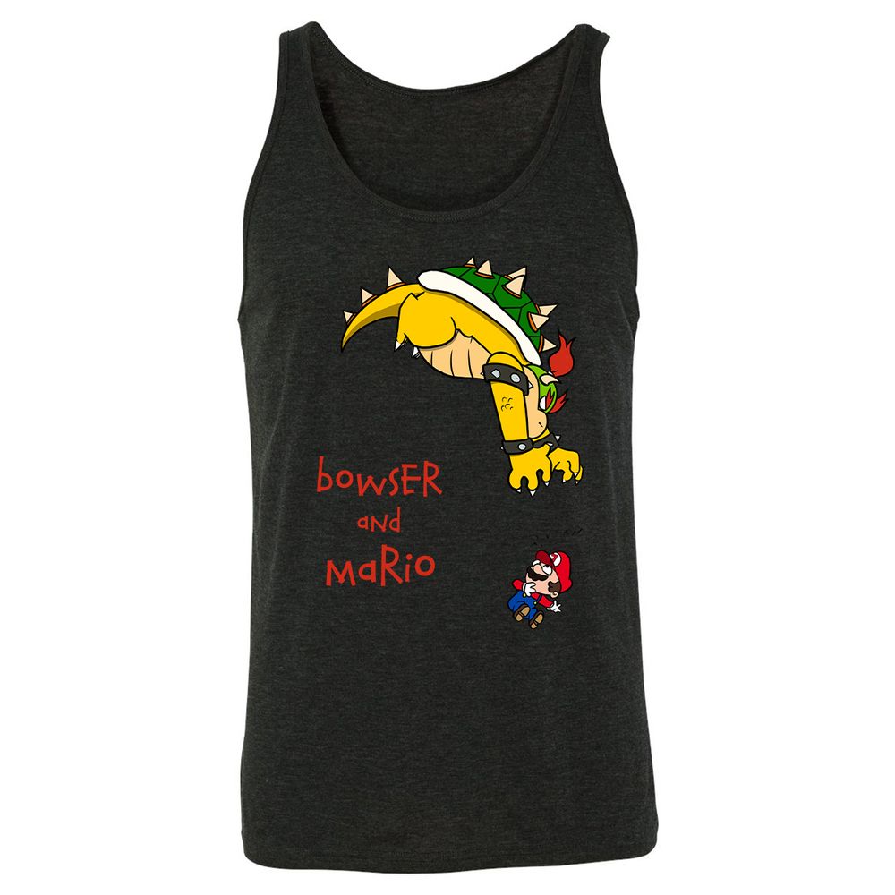 Unisex Jersey Tank - 93J6AV9J - Charcoal Black Triblend - 5