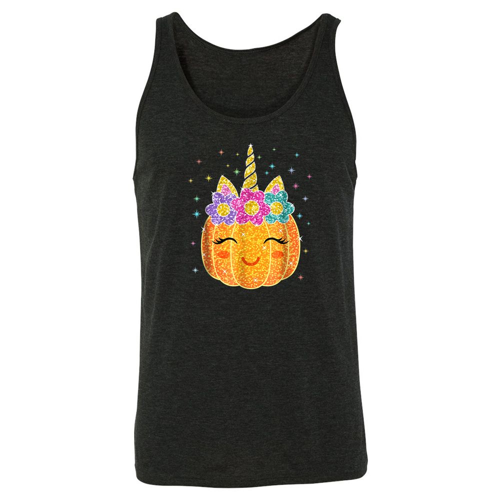 Unisex Jersey Tank - QZX3S4AF - Charcoal Black Triblend - 5