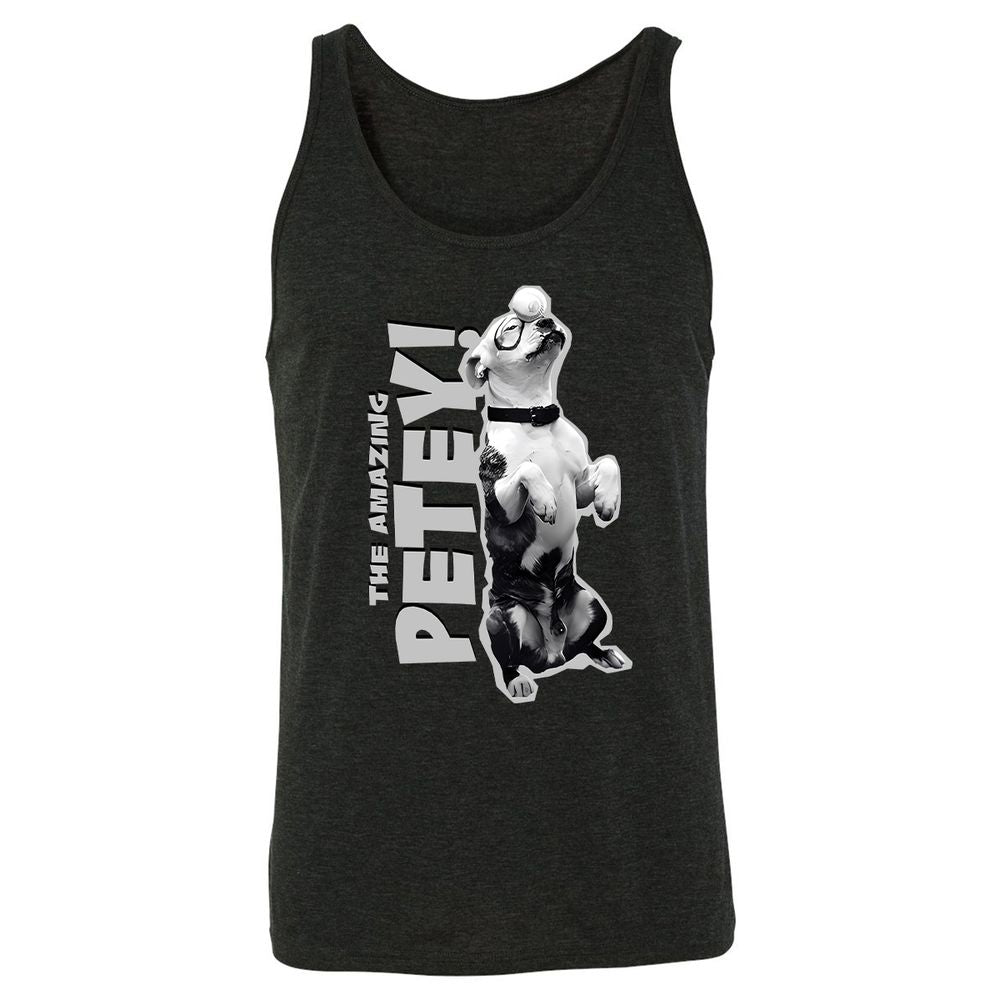 Unisex Jersey Tank - DQGFVUWY - Charcoal Black Triblend - 5