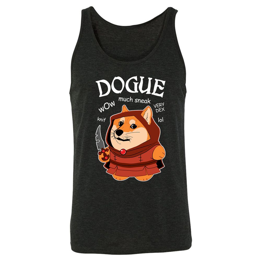 Unisex Jersey Tank - ACPFUVRC - Charcoal Black Triblend - 5