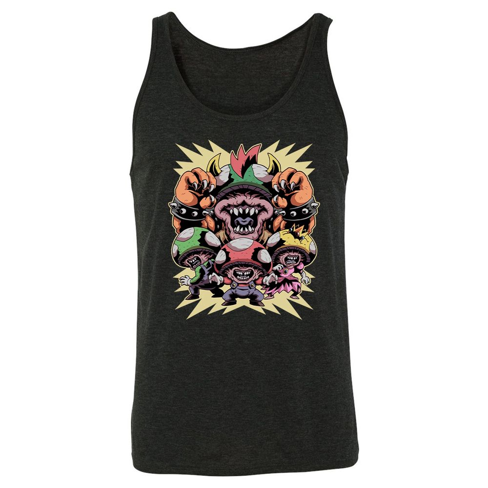 Unisex Jersey Tank - S38UHWP6 - Charcoal Black Triblend - 5
