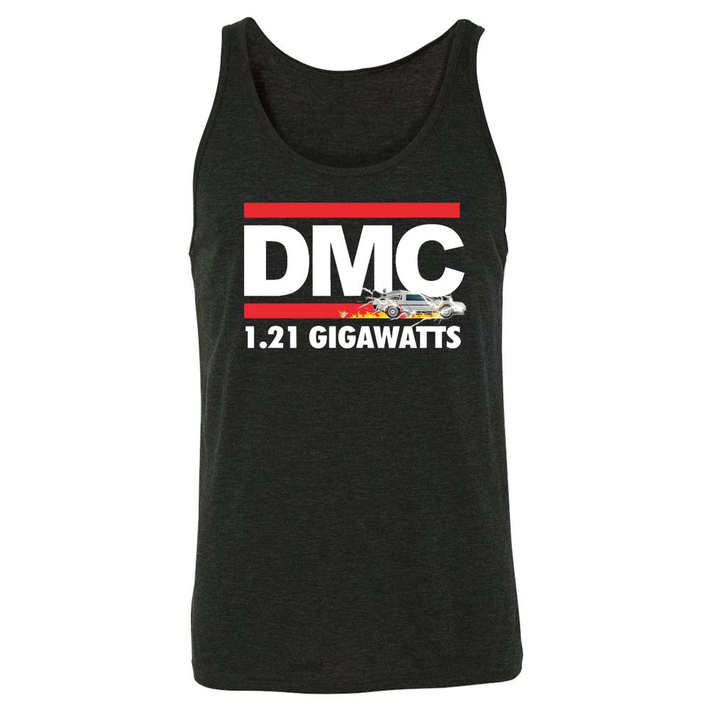 Unisex Jersey Tank - 7G8NH129 - Charcoal Black Triblend - 5