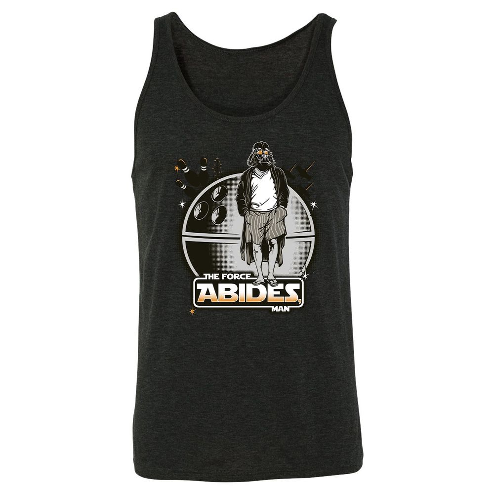 Unisex Jersey Tank - W8F2Q8W8 - Charcoal Black Triblend - 5