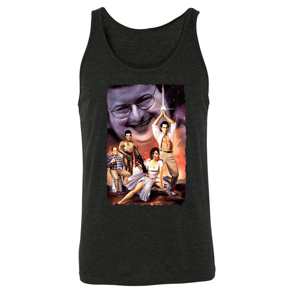 Unisex Jersey Tank - 5341DWHL - Charcoal Black Triblend - 5