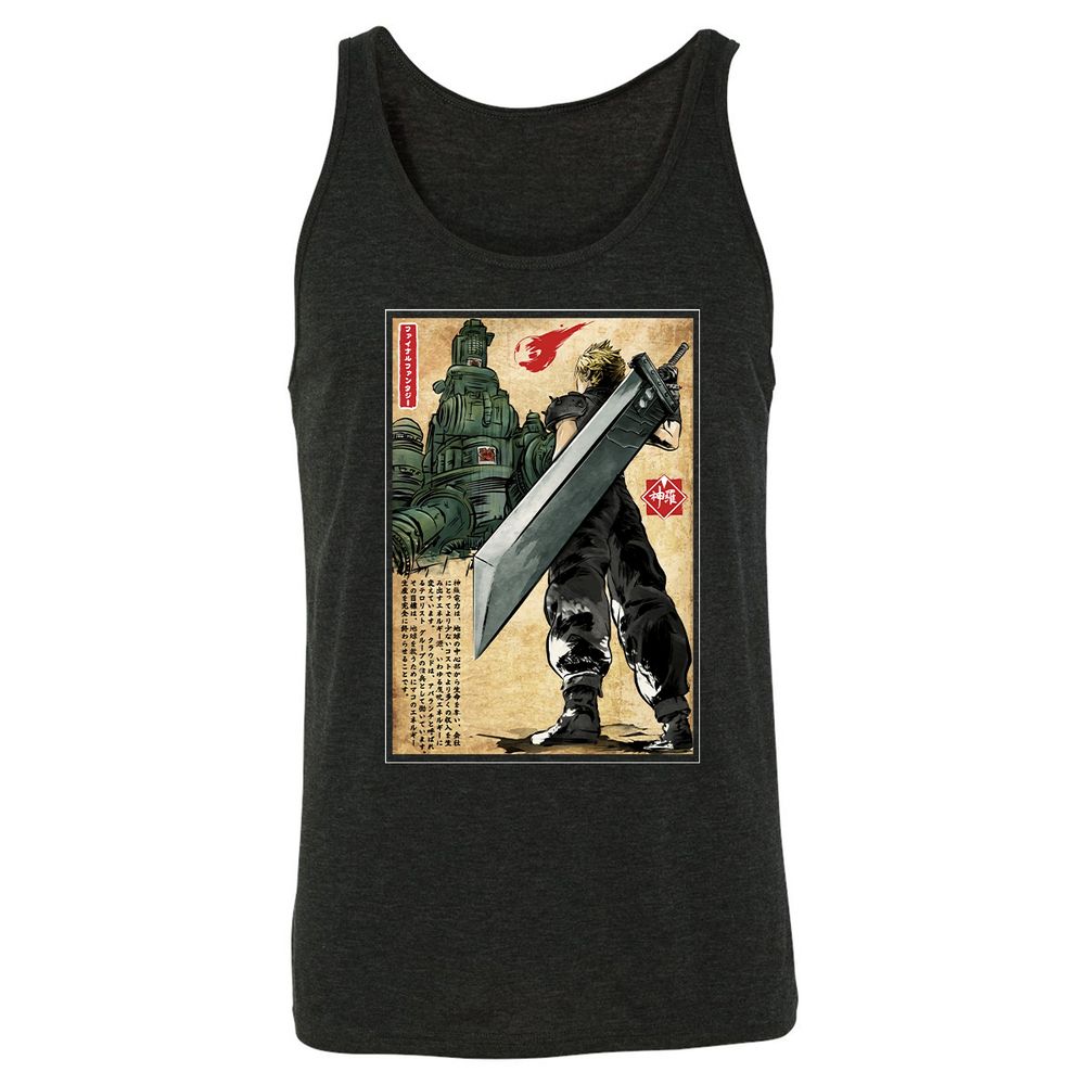 Unisex Jersey Tank - 5HZH82DJ - Charcoal Black Triblend - 5