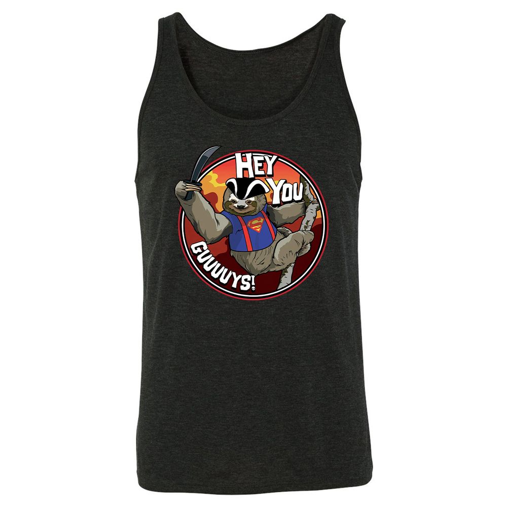 Unisex Jersey Tank - MYZ76SYL - Charcoal Black Triblend - 5