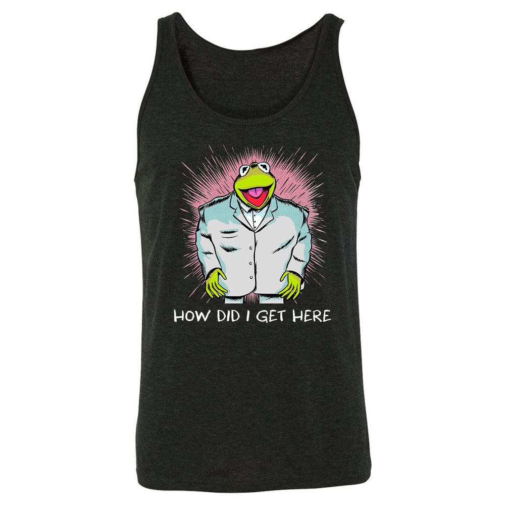 Unisex Jersey Tank - KUNZPMGP - Charcoal Black Triblend - 5