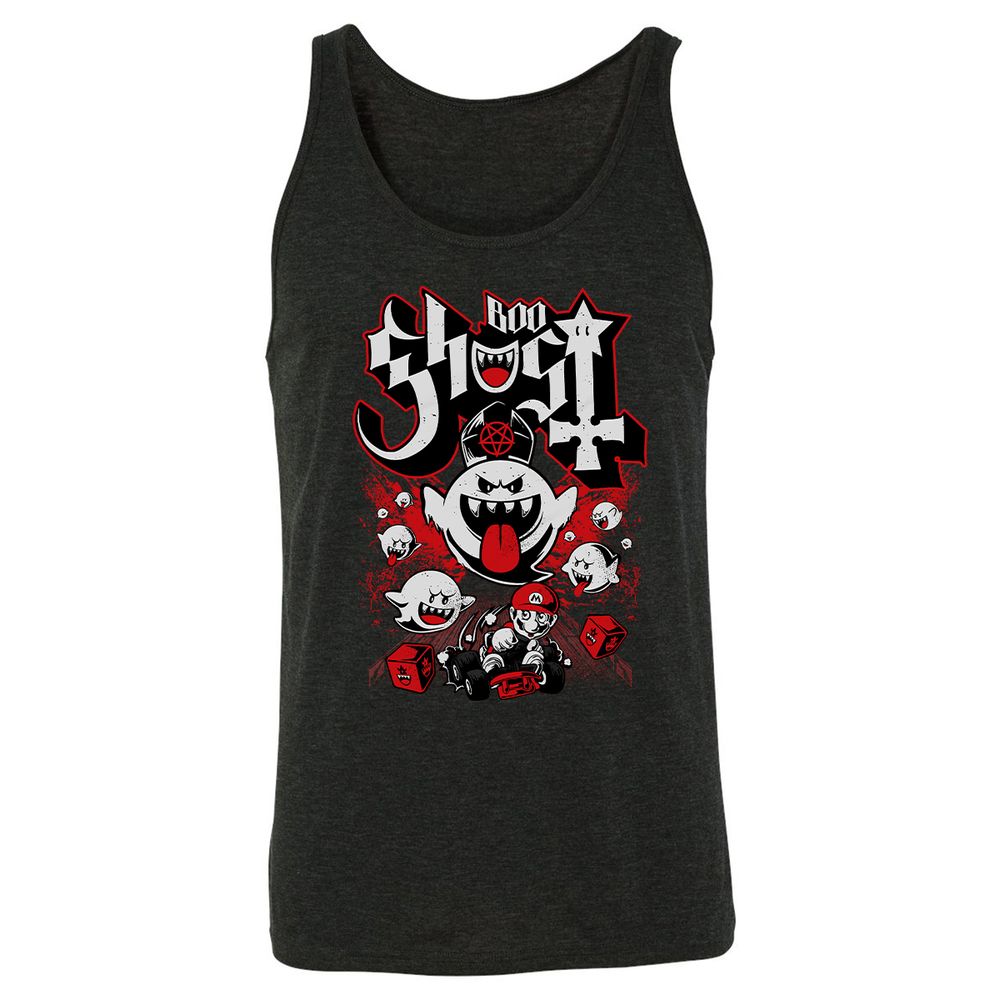 Unisex Jersey Tank - XGEQFKNG - Charcoal Black Triblend - 5