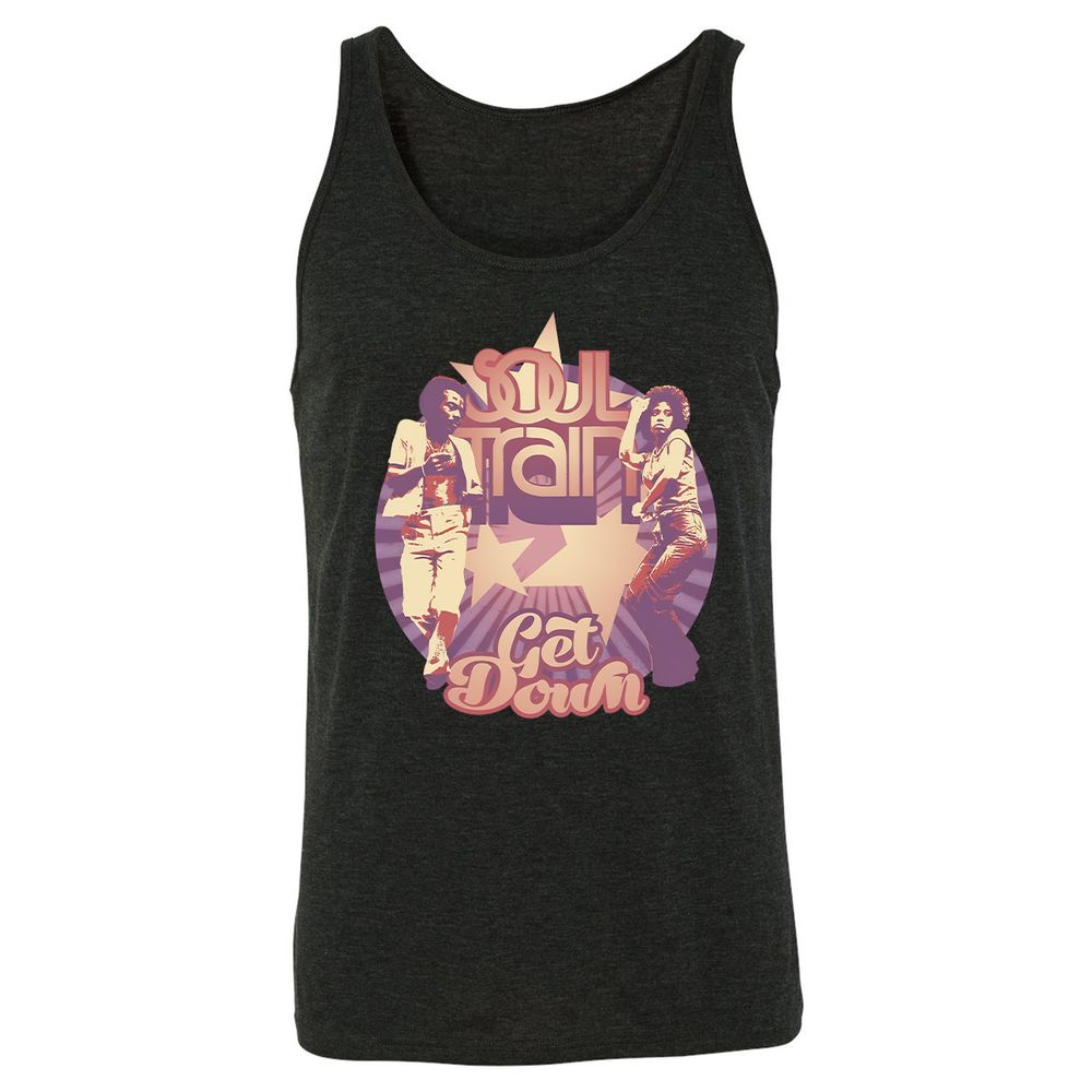Soul Train Get Down - Charcoal Black Triblend - 5