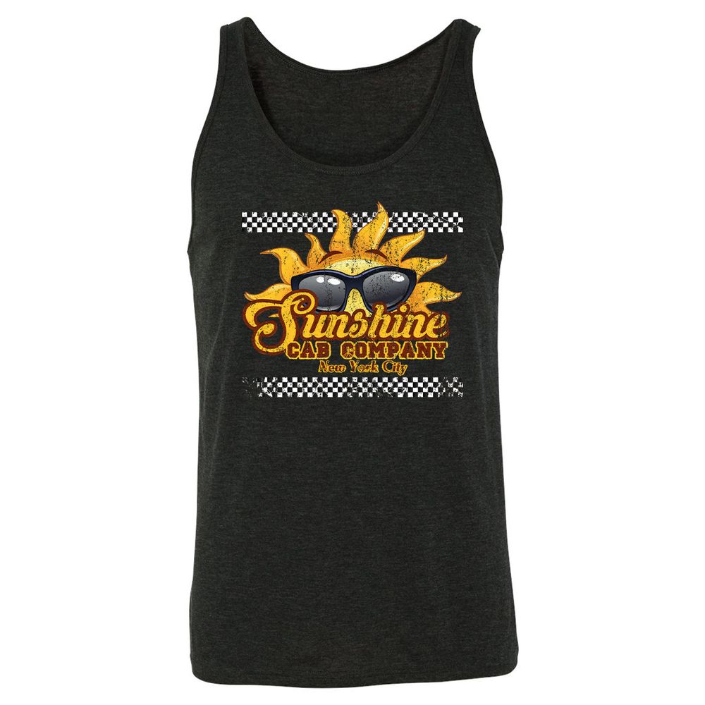 Unisex Jersey Tank - 3DZHFLSN - Charcoal Black Triblend - 5