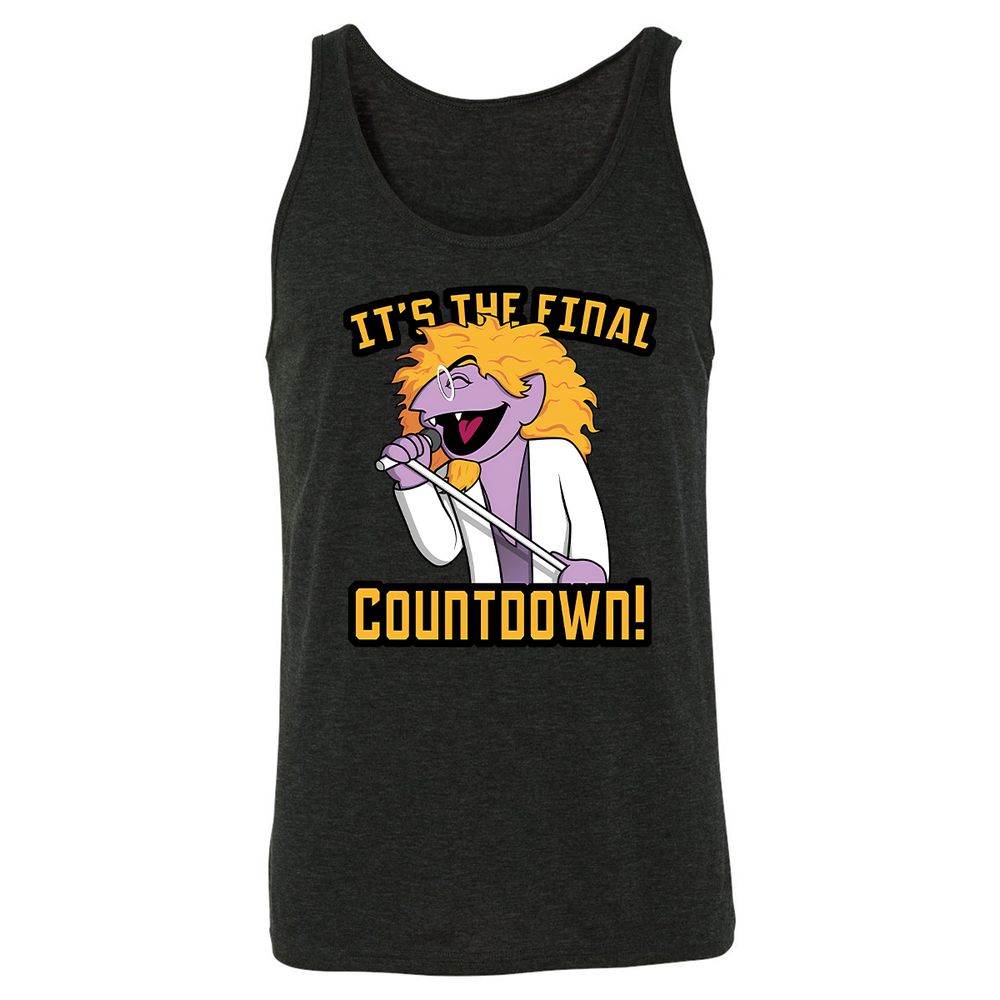 Unisex Jersey Tank - HMNGYPGF - Charcoal Black Triblend - 5