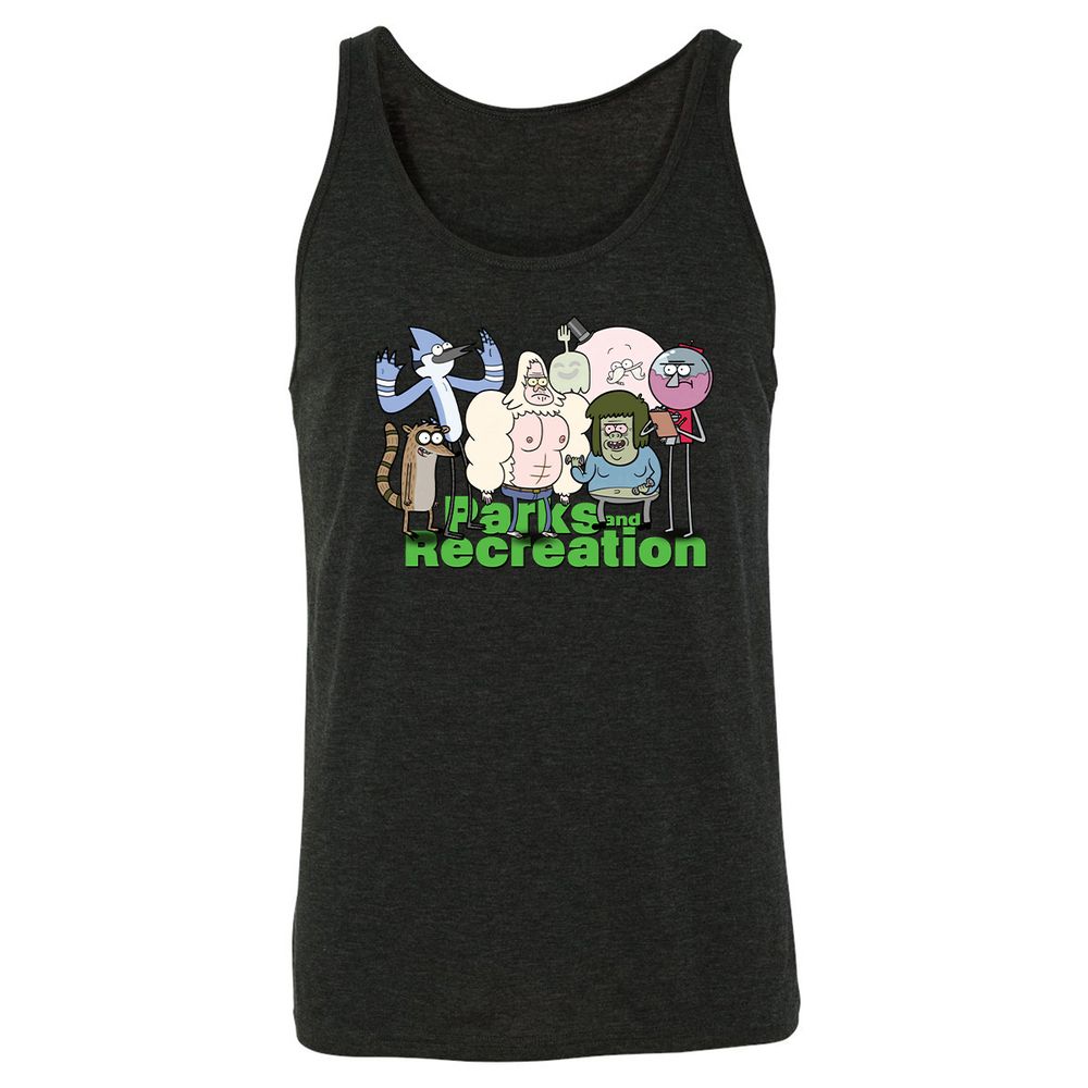 Unisex Jersey Tank - C52BEF82 - Charcoal Black Triblend - 5