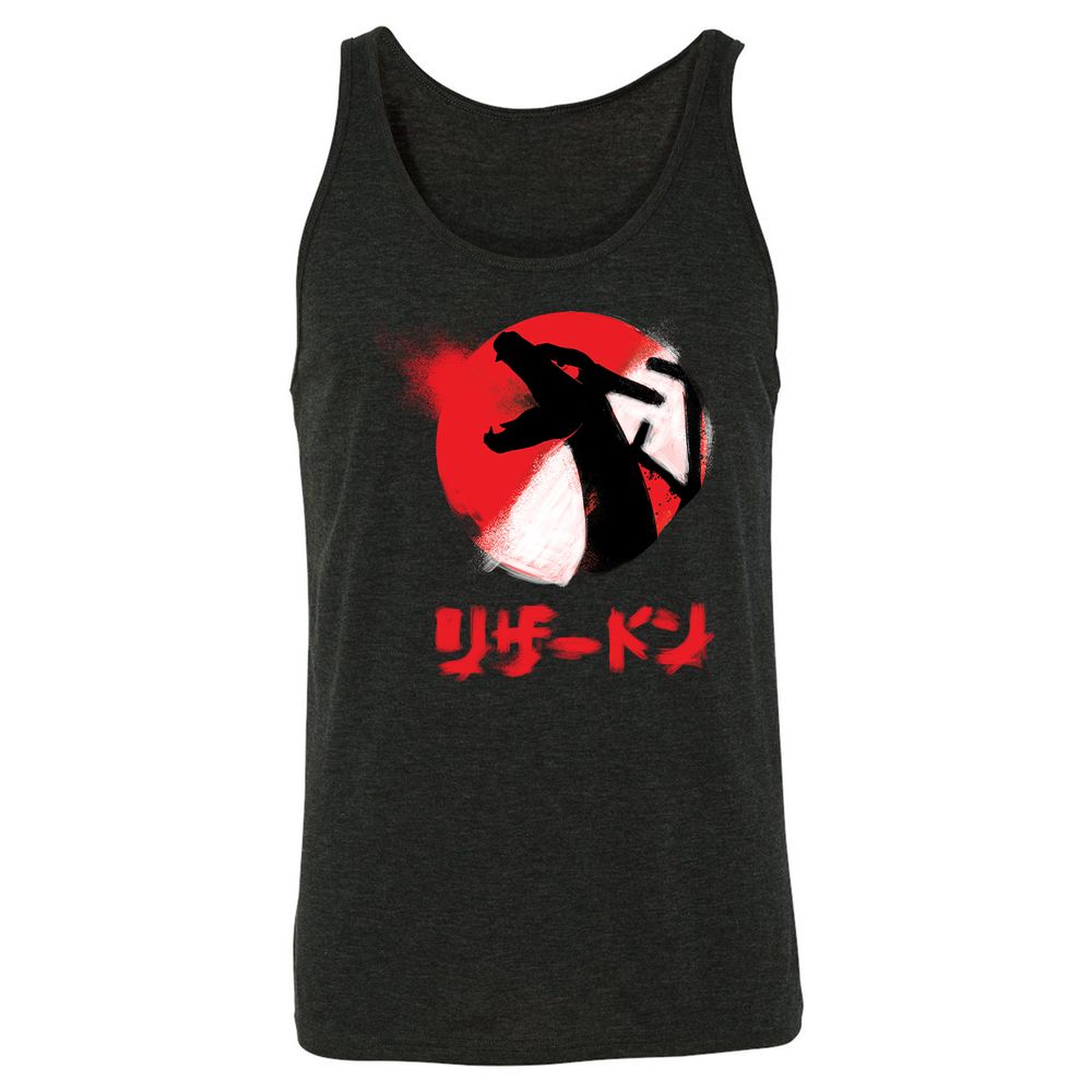 Unisex Jersey Tank - 6VNE71LF - Charcoal Black Triblend - 5