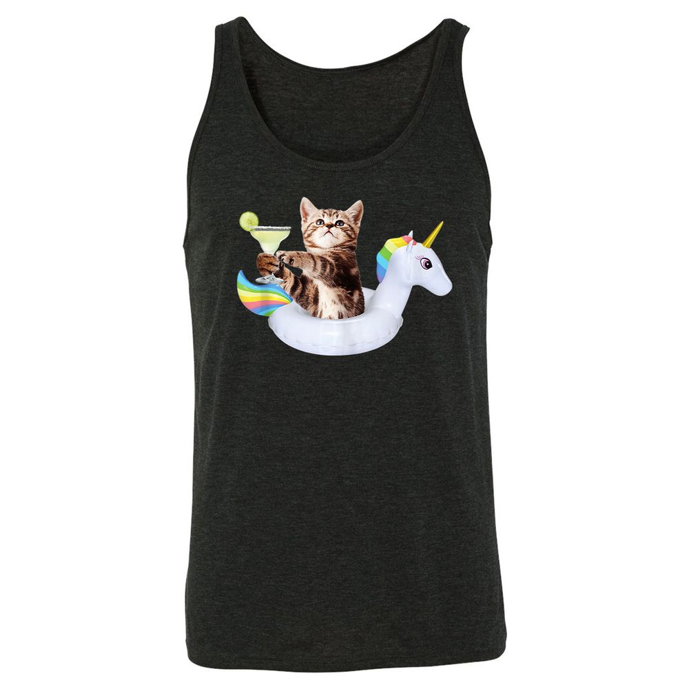 Unisex Jersey Tank - 6L866CL7 - Charcoal Black Triblend - 5