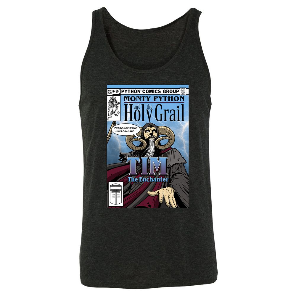 Unisex Jersey Tank - GP1U5YU9 - Charcoal Black Triblend - 5