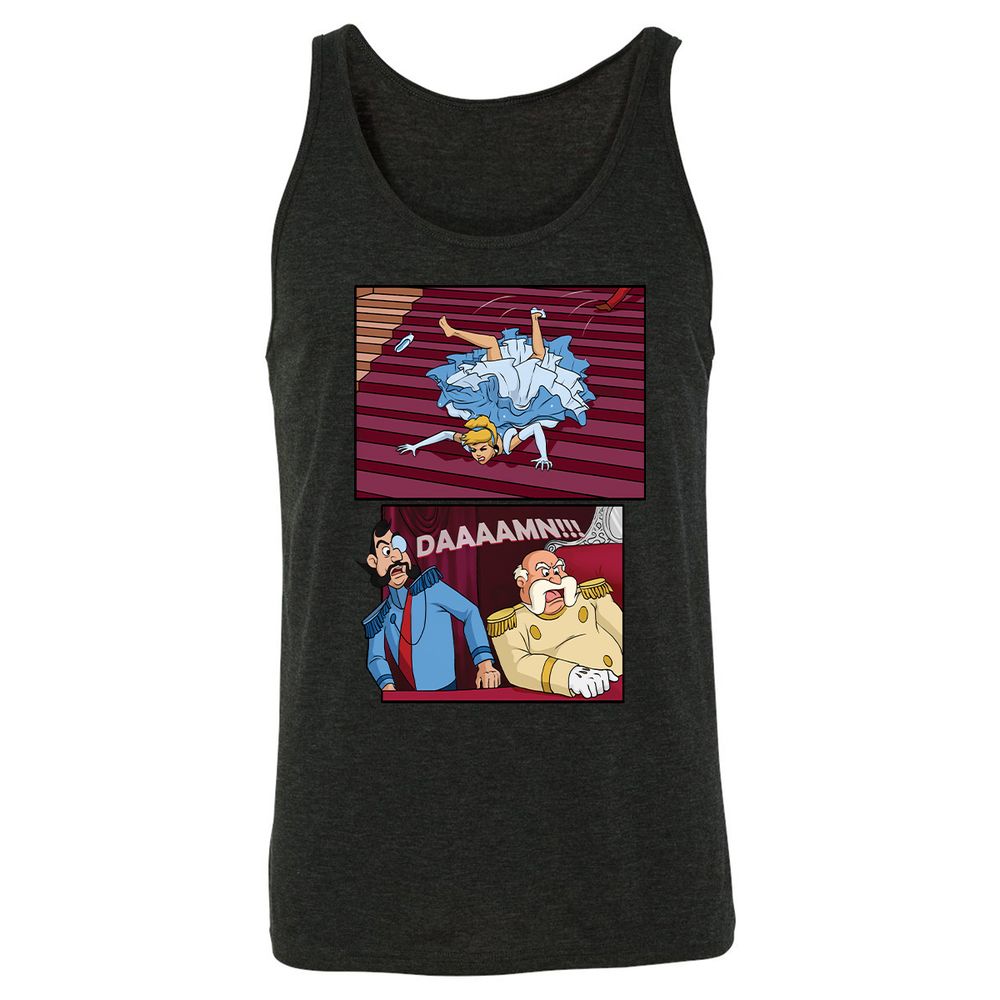 Unisex Jersey Tank - 8STGZ2LK - Charcoal Black Triblend - 5