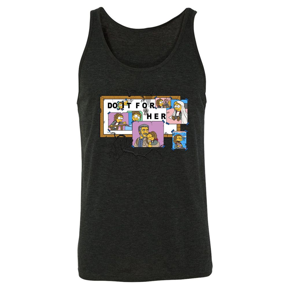 Unisex Jersey Tank - G55RDMD3 - Charcoal Black Triblend - 5