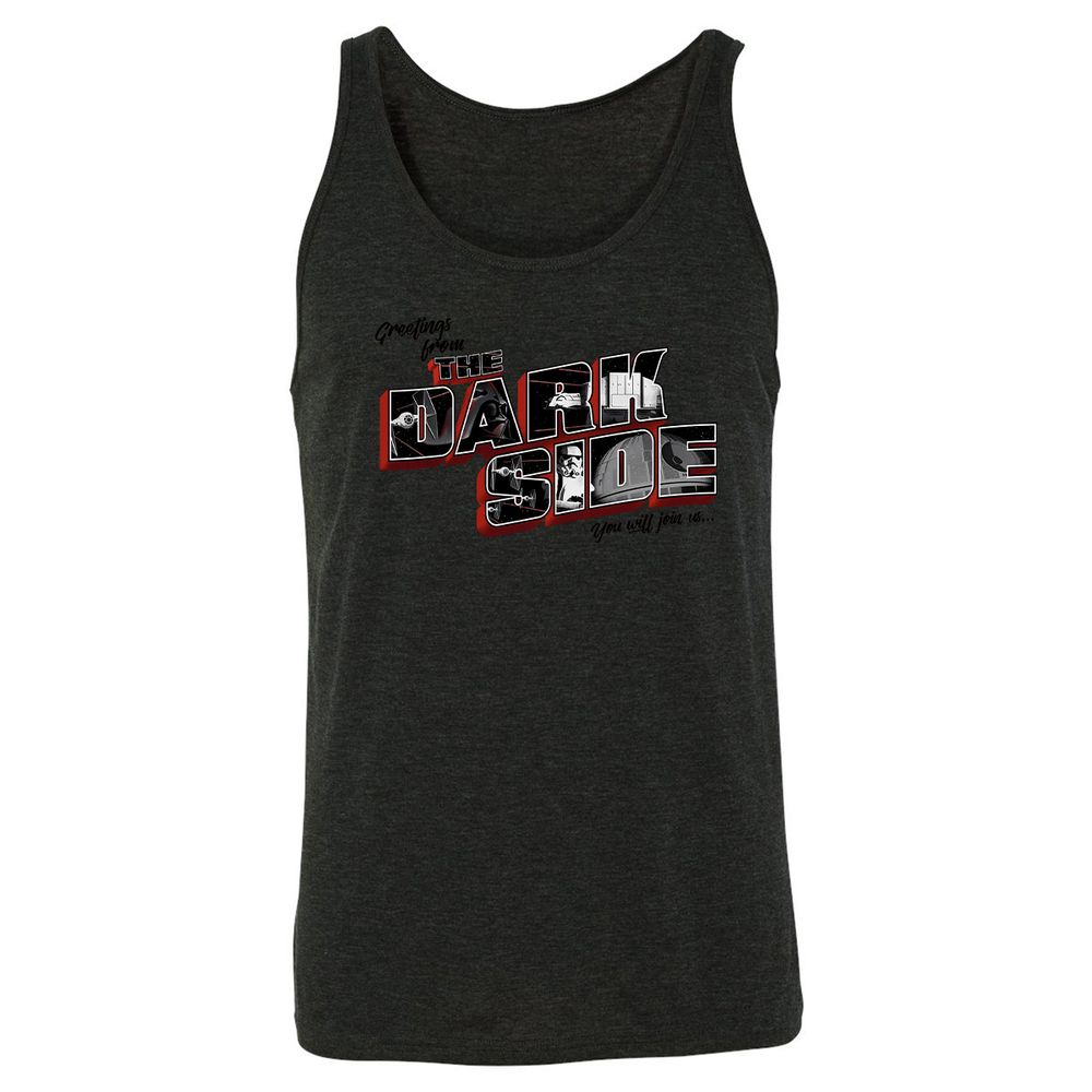 Unisex Jersey Tank - SX4ALQF8 - Charcoal Black Triblend - 5