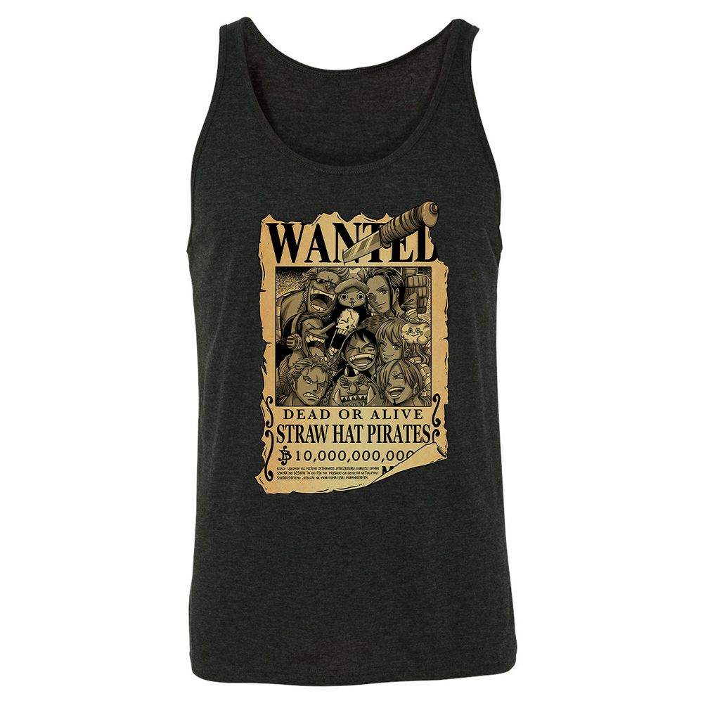 Unisex Jersey Tank - PDEWT3V8 - Charcoal Black Triblend - 5